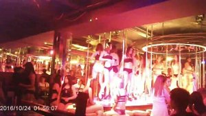 More spycam footage inside Patpong's busiest gogo, Bangkok Thailand