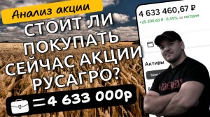 Стоит ли покупать сейчас акции Русагро? Разбор компании!