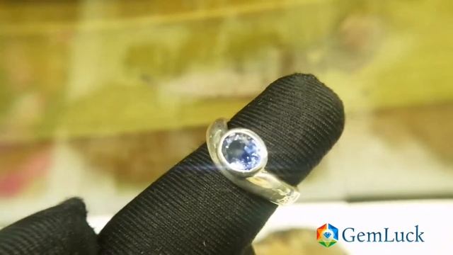 Ceylon Blue Sapphire Standard 925 Silver Ring смотреть онлайн