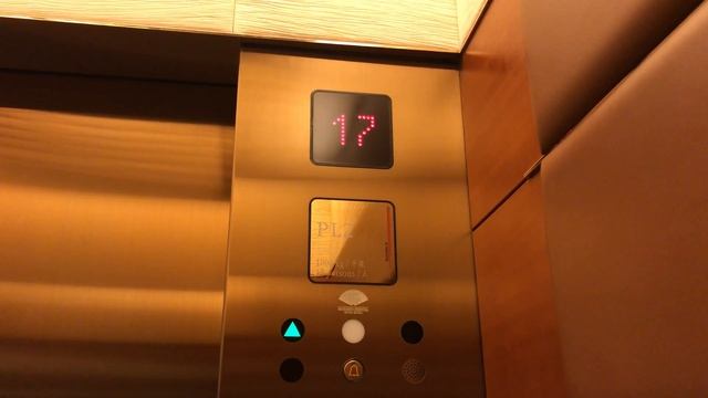 Schindler M-series traction elevators @ Mandarin Oriental Hotel in Central, Hong Kong (elevator 2) смотреть онлайн