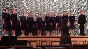 А.Тома, сл. К. Ушинского " Слети к нам тихий вечер"