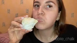 Голубая Орская Глина // dry clay // ASMR // Хруст глиной
