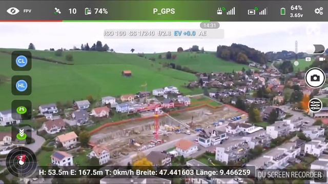 Phantom 3 standard range test (litchi app live Handy Übertragung (ungünstigen wifi Verhältnisse)) смотреть онлайн