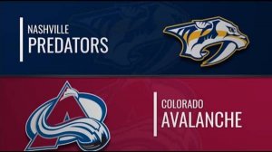 23.02.2025  | Нэшвилл Предаторз — Колорадо Эвеланш | Nashville Predators — Colorado Avalanche