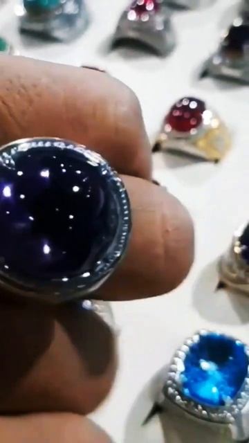 Natural Amethyst Ring #puzzle Gems