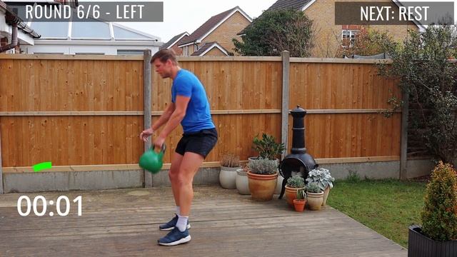 DAY 8/20 KETTLEBELL LOWER BODY WORKOUT // SINGLE KETTLEBELL WORKOUT смотреть онлайн