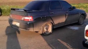 Гонка ВАЗ 2107 VS ваз 2110