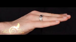 6 частей кольцо головоломка из серебра