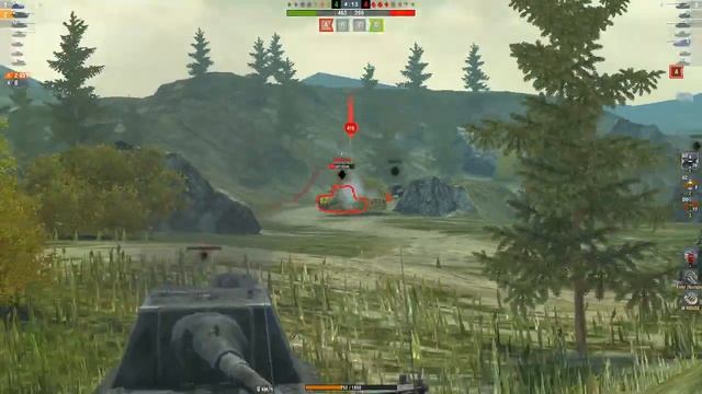 Wot Blitz Leopard-1 5k и   альфааааа ссскм :) смотреть онлайн