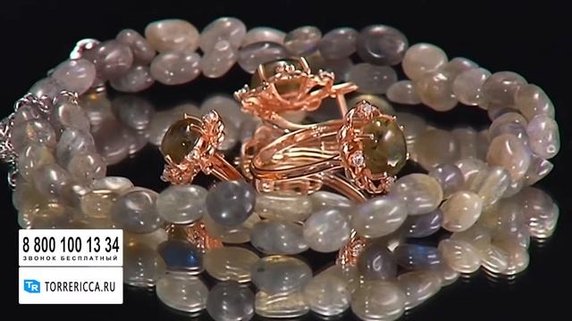 Серебряные изделия с лабрадоритом и фианитами