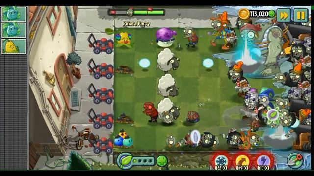 Растения против зомби 2/Plants vs Zombies 2 : бонусная миссия Frostbite Caves смотреть онлайн