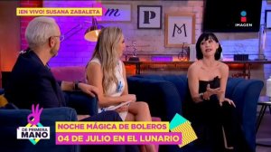 En vivo, Susana Zabaleta habla de Ricardo Pérez