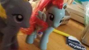 Cooking with lily blossom and rainbow dash cooking muffuns honey and chocolate chip muffuns