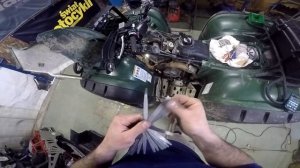 Yamaha Grizzly  700 2014  Valve Adjustment  ,ustawianie zaworów Yamaha grizzly 700 na szybko