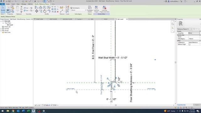 Revit Detail Component How To: Reference Planes
