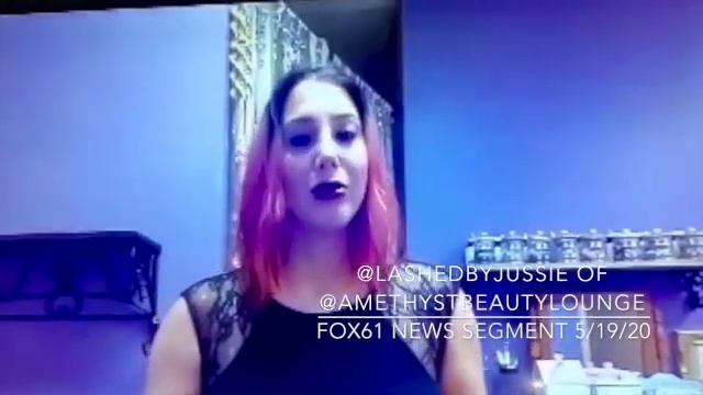 Fox61 News Segment on 5/19/20 with Jussie of Amethyst Beauty Lounge смотреть онлайн