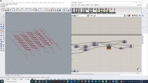 Create a Complex 3D Surface based on attractor curves in Rhino Grasshopper