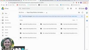 How to export and upload stop motion studio video properly to google drive folder