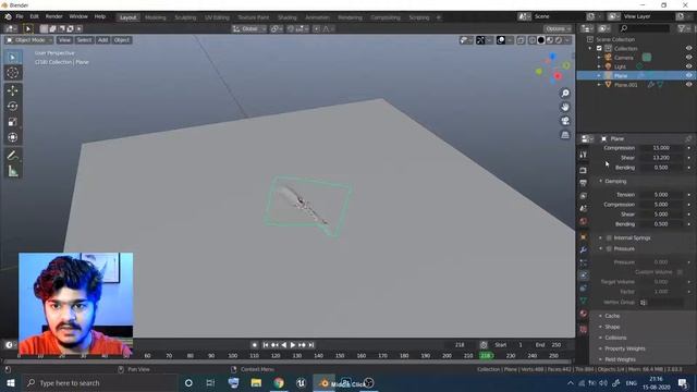 Cloth Simulation in Blender | Blender Tutorial Series #35 #clothSimulation #Blender