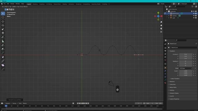 Blender Tutorial How to make Sine wave смотреть онлайн