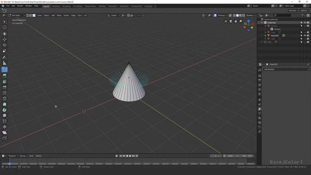 Blender2.8 3D Cursor and Snap -3D游標工具和吸附選項介紹 [BaseJColorI] смотреть онлайн