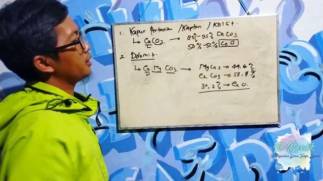 Perbandingan Kandungan Kapur Pertanian dan Dolomite....