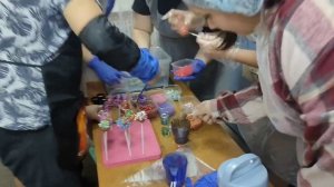 Мастер-класс по работе с шоколадом для воспитанников СРЦ _Большая Медведица_ Данковского филиала