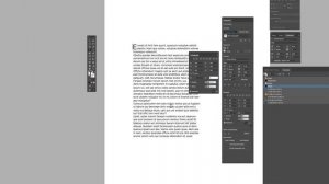 Working with the Drop Cap in Adobe InDesign