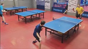 Жураковский А. - ??? СПб ФНТ КЧ СПб Первая "D" Лига настольный теннис 22.02