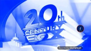 20th Century Fox With Electronic Sounds In Slow Motion
