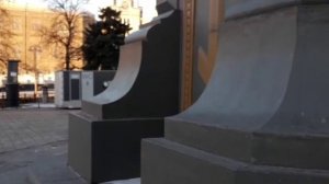 Прогулки по Москве. Ильинский сквер. Памятник героям Плевны.