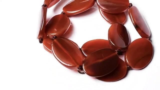 Сердолик, 28*19 мм., бусы, 587БСС смотреть онлайн