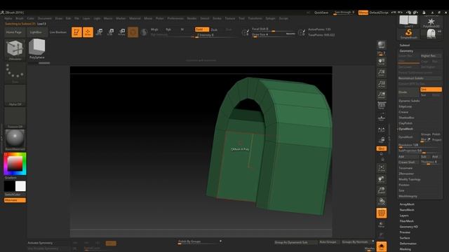 Autodesk 3ds Max, Zbrush, Substance Painter - Stylized Mushroom House