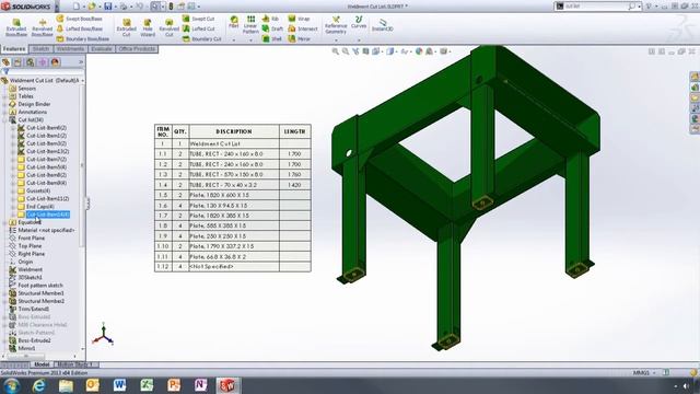 SolidWorks 2013- Weldments, Sheet Metal, and Multi-Body Library Features смотреть онлайн