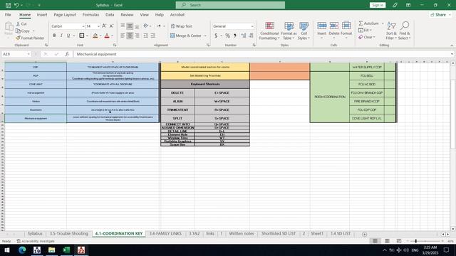 4.1-MEP Coordination Keys-Keyboard Shortcuts-PART 1-Revit Mechanical Practical-From CAD to Revit