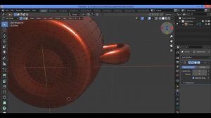 Modeling coffee cup in Blender | how to fix topology part 2