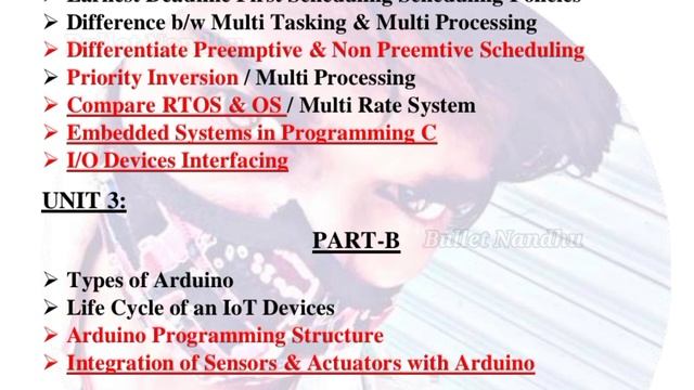 Embedded Systems and IOT Important Questions Anna University | CS3691 | Embedded Systems & IoT |EIo