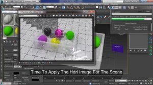 Applying HDRI in 3ds max using vray render and is very simple to learn.