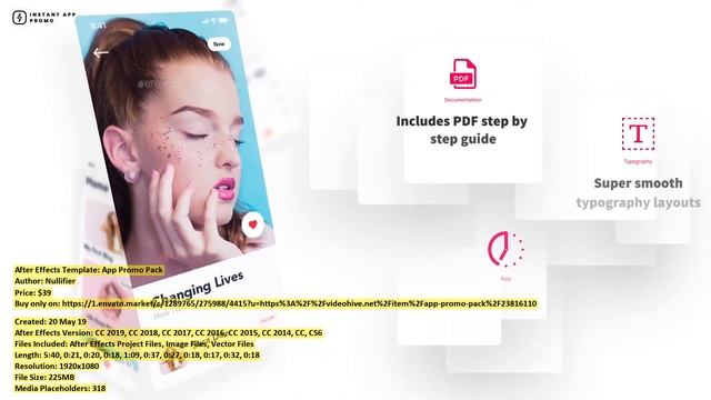 App Promo Pack | After Effects Template | VideoHive 23816110 смотреть онлайн