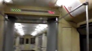 Именной поезд "Акварель" внутри и снаружи. Арбатско-Покровская линия.