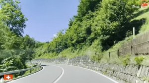 🇨🇭За рулем в Швейцарии || Путь в Цвайзиммен - Захватывающее путешествие по горной дороге