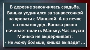 Первая Брачная Ночь на Деревенской Свадьбе! Сборник Анекдотов