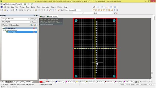 LED signage ON AIR and PCB Layout using Altium Designer - SanCeGO Electronics