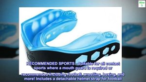 Shock Doctor Gel Max Mouth Guard, Sports Mouthguard for Football, Lacrosse, Hockey, Basketball