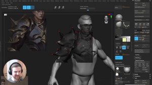 🦜Sculpt Metal Armour In ZBrush Quickly