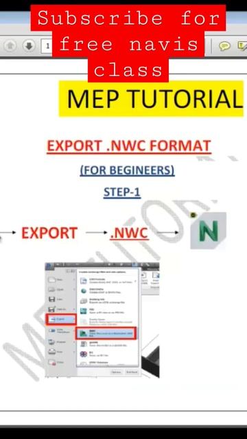Naviswork free tutorial #naviswork #freetutorial #revit