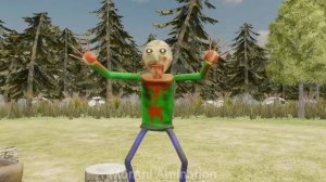 Granny found secret doors vs Grandpa Funny Horror Animation