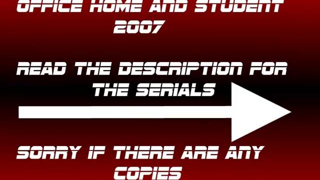 register microsoft office home and student 2007 смотреть онлайн