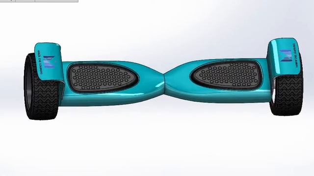Hoverboard Solidworks Scooter смотреть онлайн