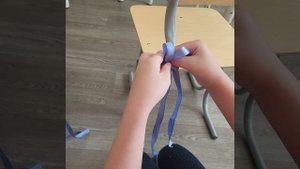 #шнуровка #бантик учимся завязывать.